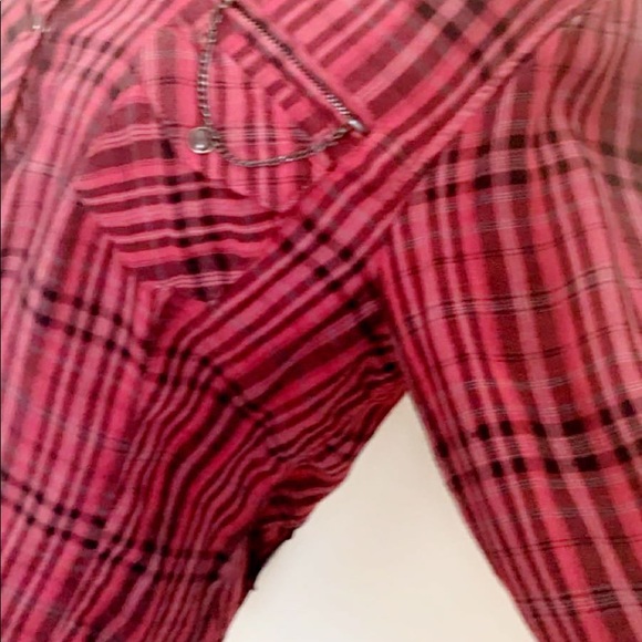 Harley Davidson Long sleeved Snap closure - Picture 3 of 7